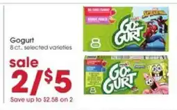 Giant Eagle Gogurt offer