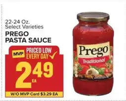 Food Lion Prego Pasta Sauce offer