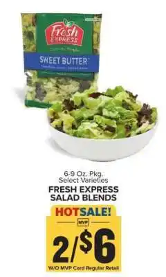 Food Lion Fresh Express Salad Blends offer