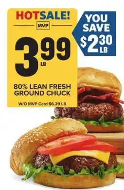 Food Lion 80% Lean Fresh Ground Chuck offer