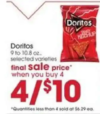 Giant Eagle Doritos offer