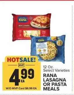 Food Lion Rana Lasagna or Pasta Meals offer