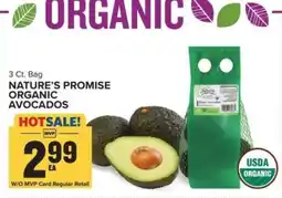 Food Lion Nature's Promise Organic Avocados offer