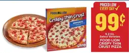 Food Lion FOOD LION CRISPY THIN CRUST PIZZA offer