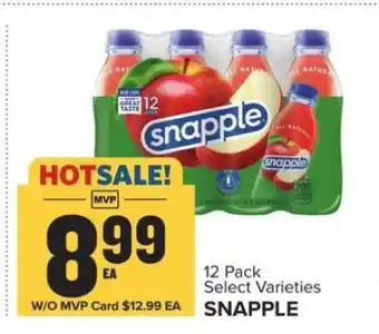 Food Lion Snapple offer