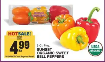 Food Lion Sunset Organic Sweet Bell Peppers offer