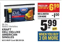 Food Lion Kraft Deli Deluxe American Singles offer