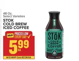 Food Lion STōK Cold Brew Iced Coffee offer