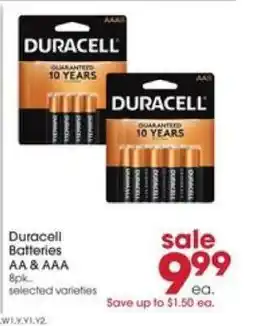 Giant Eagle Duracell Batteries offer