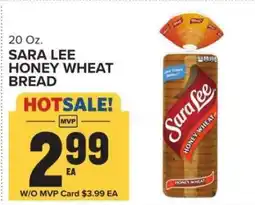 Food Lion Sara Lee Honey Wheat Bread offer