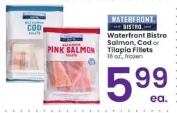 Albertsons Waterfront Bistro Salmon, Cod or Tilapia Fillets - 16 oz., frozen offer