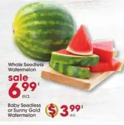 Giant Eagle Whole Seedless Watermelon offer