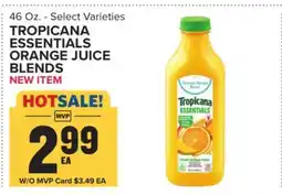 Food Lion Tropicana Essentials Orange Juice Blends offer