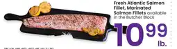 Albertsons Fresh Atlantic Salmon Fillet, Marinated Salmon Fillets - available in the Butcher Block offer