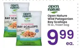 Albertsons Open Nature Wild Patagonian Bay Scallops - 16 oz., frozen bag offer