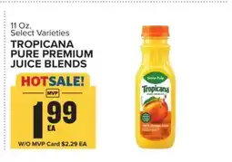 Food Lion Tropicana Pure Premium Juice Blends offer