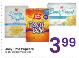 Albertsons Jolly Time Popcorn - 6 ct., select varieties offer