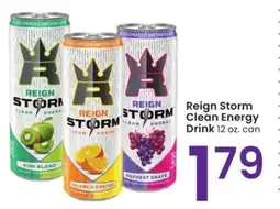 Albertsons Reign Storm Clean Energy Drink - 12 oz. can offer