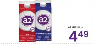 Albertsons a2 Milk - 59 oz offer