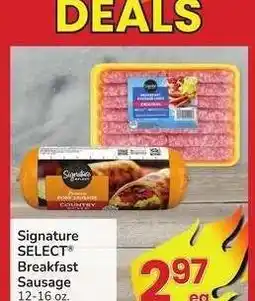 Albertsons Signature SELECT Breakfast Sausage - 12-16 oz. Select Varieties offer