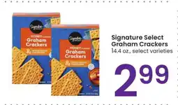 Albertsons Signature Select Graham Crackers - 4.4 oz., select varieties offer