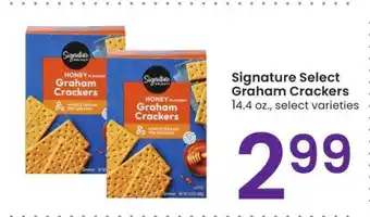 Albertsons Signature Select Graham Crackers - 4.4 oz., select varieties offer