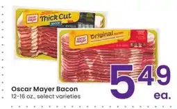 Albertsons Oscar Mayer Bacon - 12-16 oz., select varieties offer