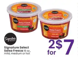 Albertsons Signature SELECT Salsa Fresca - 16 oz., mild, medium or hot offer