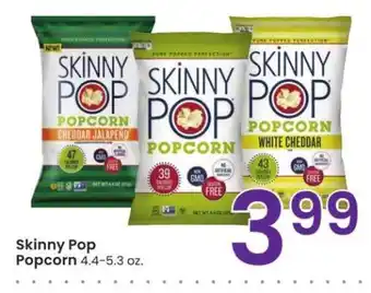 Albertsons Skinny Pop Popcorn - 4.4-5.3 oz offer