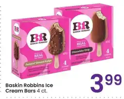 Albertsons Baskin Robbins Ice Cream Bars - 4 ct offer