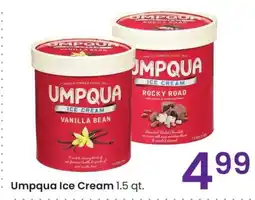 Albertsons Umpqua Ice Cream - 1.5 qt offer