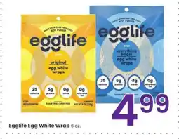 Albertsons Egglife Egg White Wrap - 6 oz offer