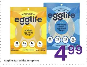 Albertsons Egglife Egg White Wrap - 6 oz offer