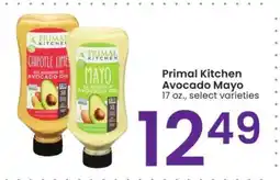 Albertsons Primal Kitchen Avocado Mayo - 17 oz., select varieties offer