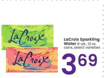 Albertsons LaCroix Sparkling Water* - 8-pk., 12 oz. cans, select varieties offer