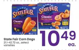 Albertsons State Fair Corn Dogs - 21.1-42.72 oz., select varieties offer