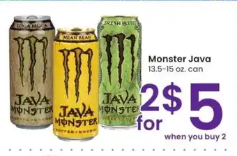 Albertsons Monster Java - 13.5-15 oz. can offer