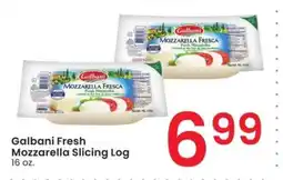 Albertsons Galbani Fresh Mozzarella Slicing Log - 16 oz offer