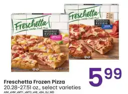 Albertsons Freschetta Frozen Pizza - 20.28-27.51 oz., select varieties offer