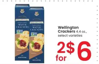 Albertsons Wellington Crackers - 4.4 oz., select varieties offer