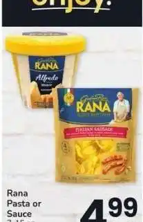 Albertsons Rana Pasta or Sauce - 7-15 oz. Select Varieties offer