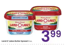 Albertsons Land O Lakes Butter Spread - 15 oz offer