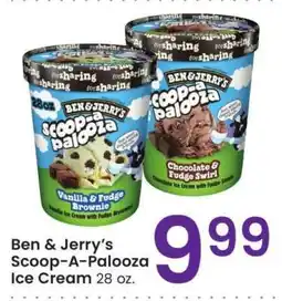Albertsons Ben & Jerry's Scoop-A-Palooza Ice Cream - 28 oz offer
