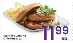 Albertsons Isernio's Ground Chicken - 32 oz offer
