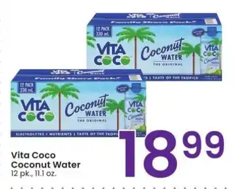 Albertsons Vita Coco Coconut Water - 12 pk., 11.1 oz offer