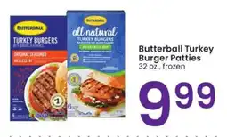 Albertsons Butterball Turkey Burger Patties - 32 oz., frozen offer