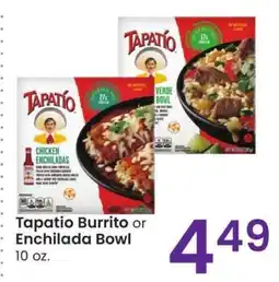 Albertsons Tapatio Burrito or Enchilada Bowl - 10 oz offer