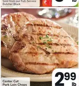 Albertsons Center Cut Pork Loin Chops - Bone - In, Value Pack offer