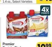 Albertsons Premier Protein Shakes - 4 pk., Select Varieties offer
