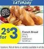 Albertsons FRENCH BREAD - 16 oz offer
